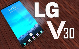 LG V30 deve vir com barra flutuante no display LG V30 deve vir com barra flutuante no display