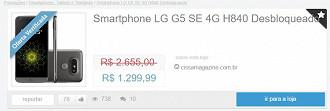 Uma das ofertas de hoje do Promobit Uma das ofertas de hoje do Promobit