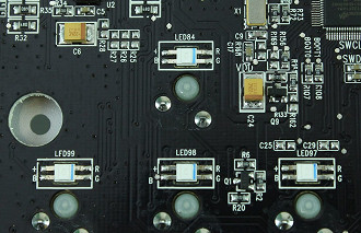 LEDs SMD de alta qualidade na PCB do Pro L Crystal