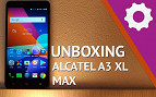 Vídeo: Unboxing do Alcatel A3 XL Max - Telefonão