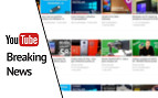 YouTube inicia os testes de Breaking News YouTube inicia os testes de Breaking News