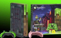 Microsoft anuncia edição do Xbox One S Minecraft Microsoft anuncia edição do Xbox One S Minecraft