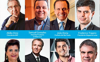 Alguns dos palestrantes do evento Alguns dos palestrantes do evento