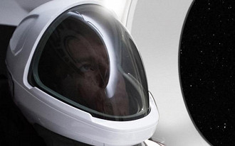 SpaceX traje espacial: capacete