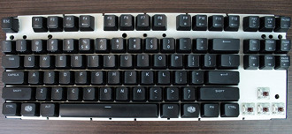 Backplate do MasterKeys Pro S