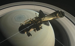 Sonda Cassini mostra imagens inéditas dos anéis de Saturno Sonda Cassini mostra imagens inéditas dos anéis de Saturno