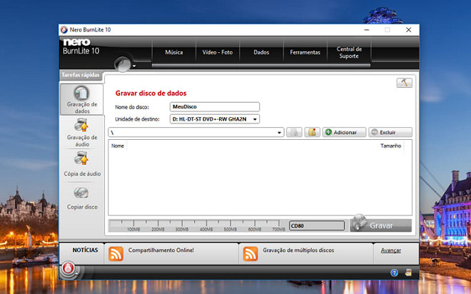 5 Programas gratuitos para gravar CD/DVD