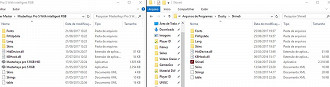 Comparativo dos softwares do Pro S e do Shine 6