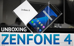 Unboxing Zenfone 4: uma experiência incrível