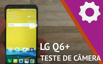 LG Q6+ Teste de câmera