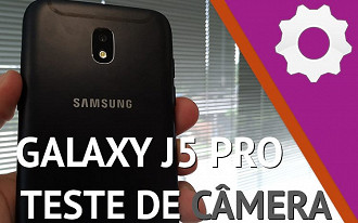 Teste de câmera do Galaxy J5 Pro