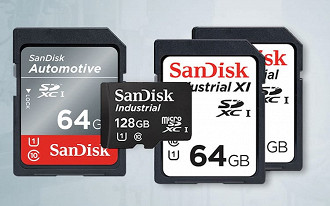 SanDisk anuncia cartões SD que suportam extremas temperaturas.