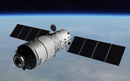Estação espacial chinesa descontrolada cairá na Terra em breve Estação espacial chinesa descontrolada cairá na Terra em breve