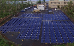 Tesla monta primeira rede de energia solar para ajudar Porto Rico Tesla monta primeira rede de energia solar para ajudar Porto Rico