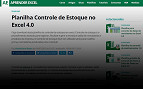 Maior site de Excel do Brasil está de cara nova Maior site de Excel do Brasil está de cara nova