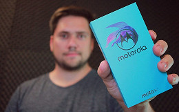 Unboxing Moto X4 - a volta do X a família Moto