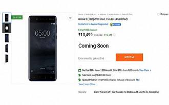 Nokia 5 com 3 GB de RAM