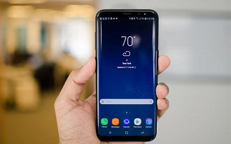 Galaxy S9 deve chegar com 90% da parte frontal com display, enquanto que o Galaxy S8 foi apresentado com 83%