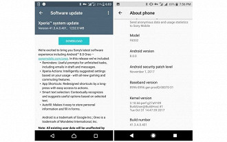 Sony Xperia XZ e XZs já estão recebendo o Android Oreo