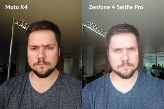 Você pode ver que a foto do Moto X4 possui melhor coloração, mais fidedigna. O problema é o foco.