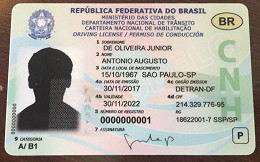 CNH terá formato de cartão com chip no próximo ano