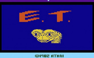 E.T. the Extra-Terrial, Atari 1982. E.T. the Extra-Terrial, Atari 1982.