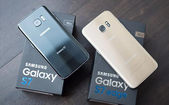 Linha Galaxy S7 e S7 Edge.