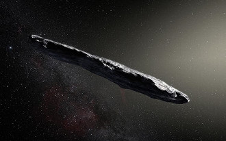 Astrônomos pretendem procurar alienígenas em asteroide de formato inusitado.