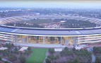 Apple Park já está sendo finalizada Apple Park já está sendo finalizada