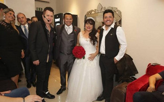 Casamento teve show da dupla Bruno e Marrone