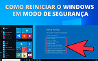 Como iniciar o Windows 10 em Modo de Segurança Como iniciar o Windows 10 em Modo de Segurança