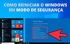 Como iniciar o Windows 10 em Modo de Segurança