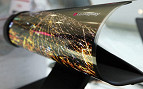 TV OLED da LG pode ser enrolada TV OLED da LG pode ser enrolada