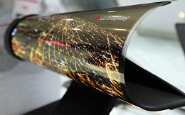 TV OLED da LG pode ser enrolada TV OLED da LG pode ser enrolada
