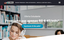 Agora o Deezer também tem desconto de 50% para estudantes