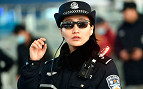 Polícia chinesa começa a usar reconhecimento facial Polícia chinesa começa a usar reconhecimento facial