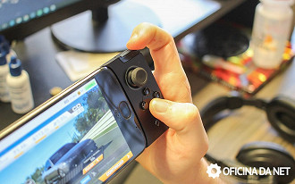 Moto Gamepad - posição desconfortável