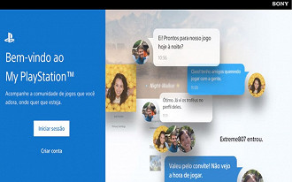 Novo serviço web da Sony já está disponível