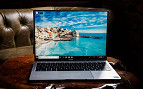 Huawei revela notebook com tela sem bordas Huawei revela notebook com tela sem bordas