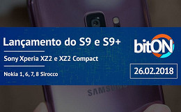 bitON 26/02 - Lançamento do Galaxy S9 e S9+; Sony Xperia XZ2 e XZ2 Compact, Nokia 1, 6, 7, 8 Sirocco bitON 26/02 - Lançamento do Galaxy S9 e S9+; Sony Xperia XZ2 e XZ2 Compact, Nokia 1, 6, 7, 8 Sirocco
