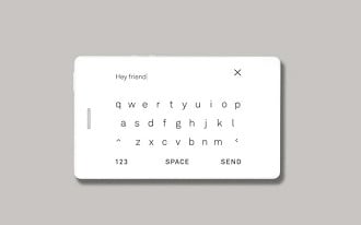 Com um teclado alfabético maior e mais possibilidades de contato.