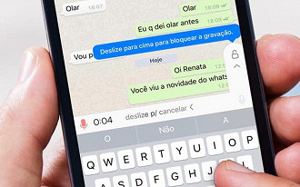 Recurso para travar microfone em aparelho iOS