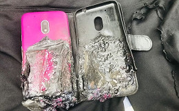 Comerciante de SP fica ferido após explosão de smartphone da Motorola