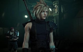 O protagonista Cloud Strife.