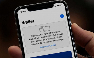 O Apple Pay funciona por meio do aplicativo Wallet. O Apple Pay funciona por meio do aplicativo Wallet.