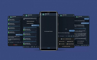A moeda circula por meio do bot @ZCoreBot no Telegram.