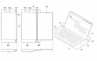 Com as duas telas, o dispositivo oferece uma experiência aproximada de um tablet.