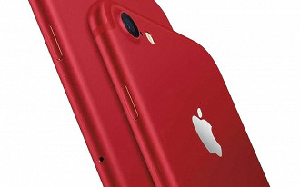 Apple anuncia iPhone 8 vermelho.