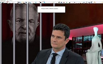 Hacker adiciona imagem de Sérgio Moro no site