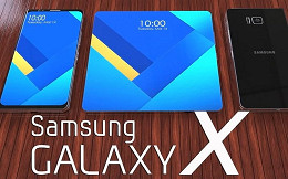 Rumores apontam Galaxy X com duas telas Rumores apontam Galaxy X com duas telas